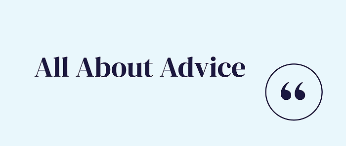 All about advice logo